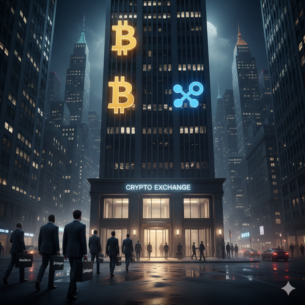 Institutional investors entering crypto market with Bitcoin ETF approval