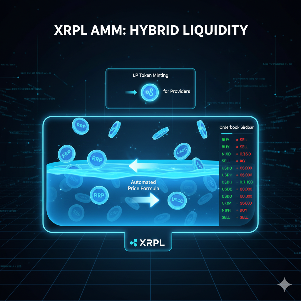 XRPL AMM automated market maker on XRP Ledger